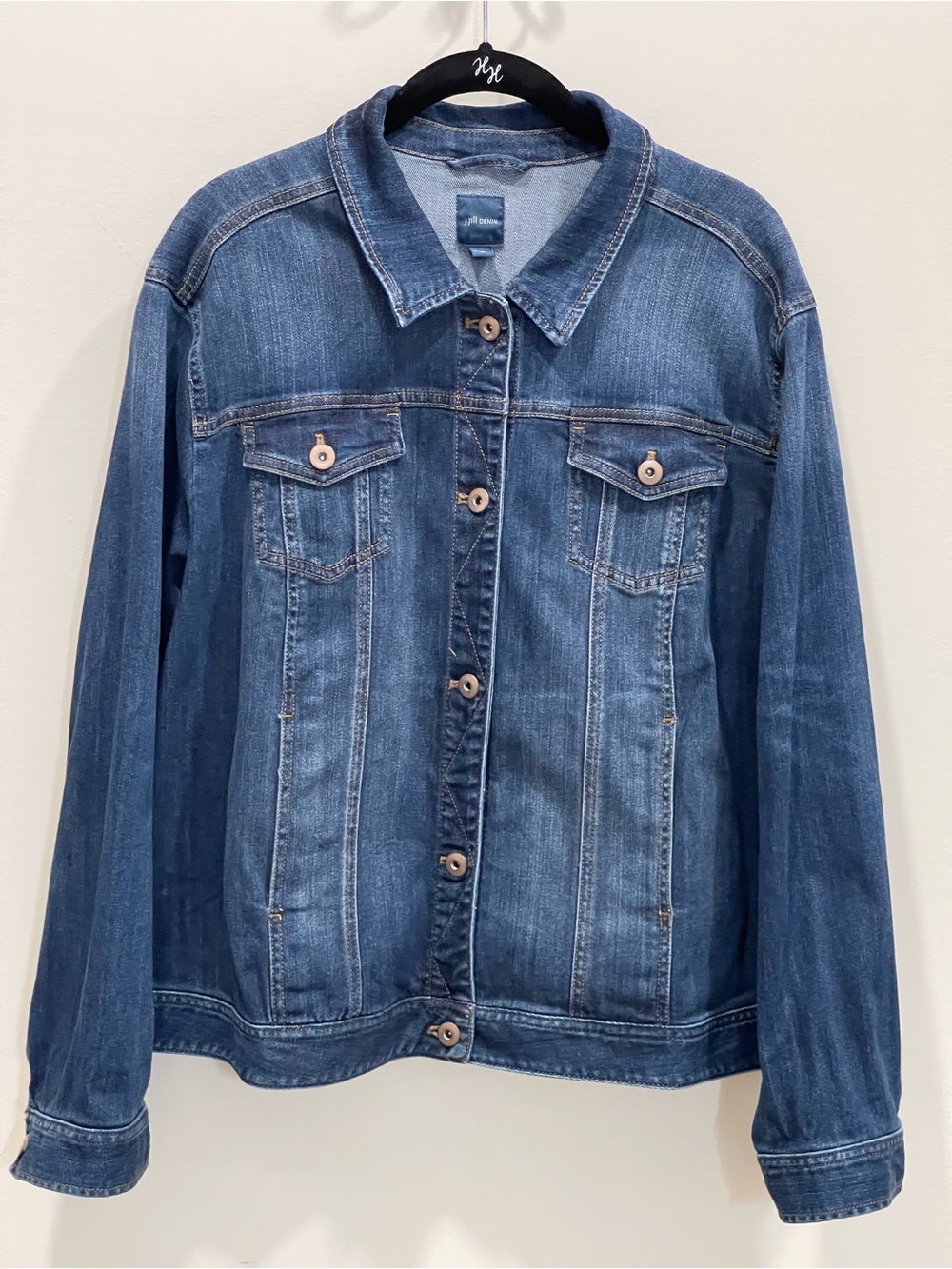 J. Jill Jean Jacket XL